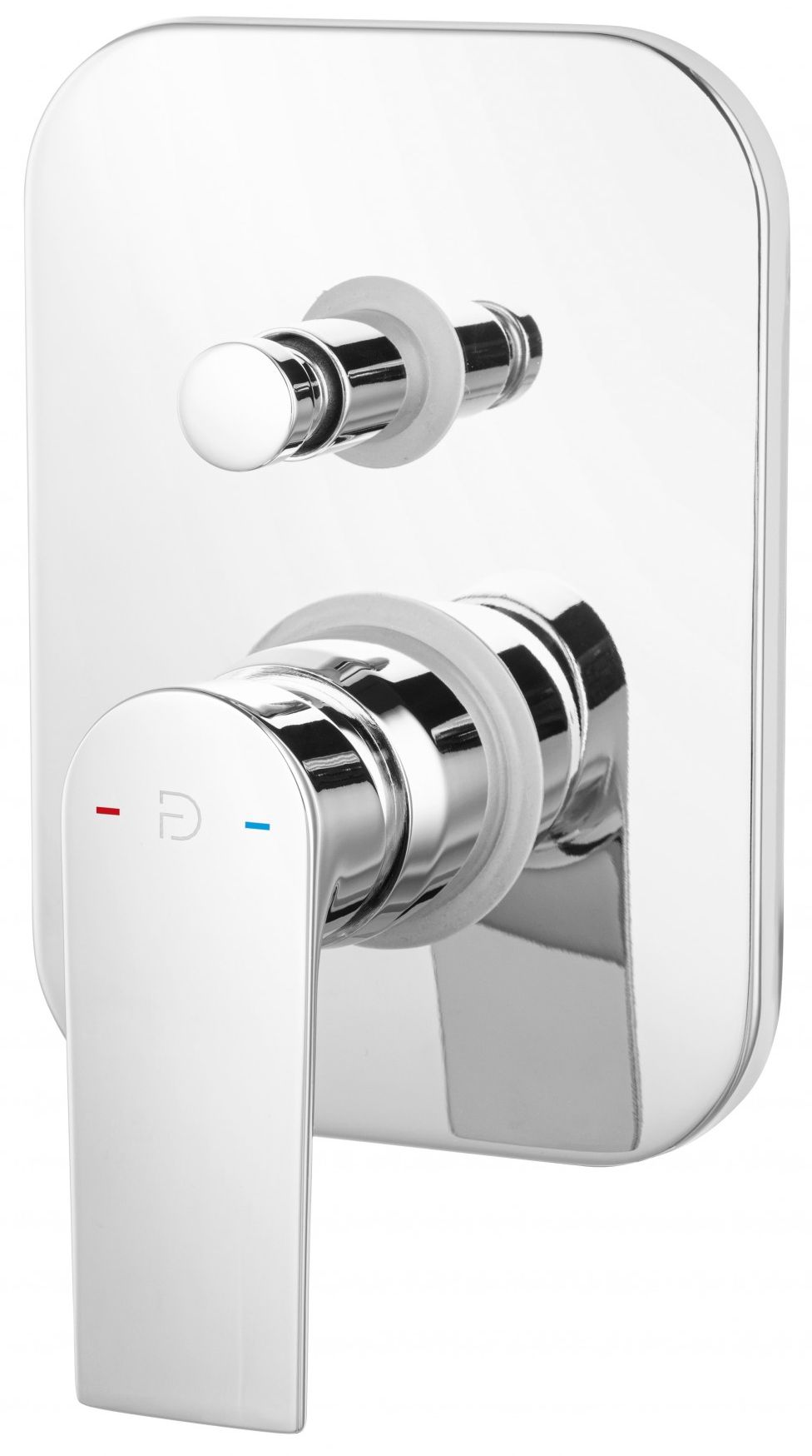 FDesign Pinea grifo de bañera y ducha empotrado cromo FD1-PNA-7P-11