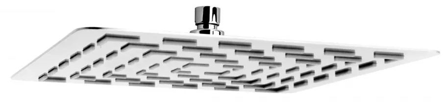 FDesign Inula ducha con efecto lluvia 30x30 cm cuadrada cromo FD8-504-11