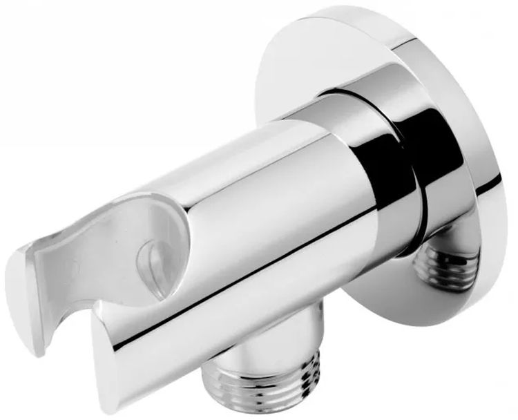 FDesign Inula conector angular con soporte cromo FD8-602-11