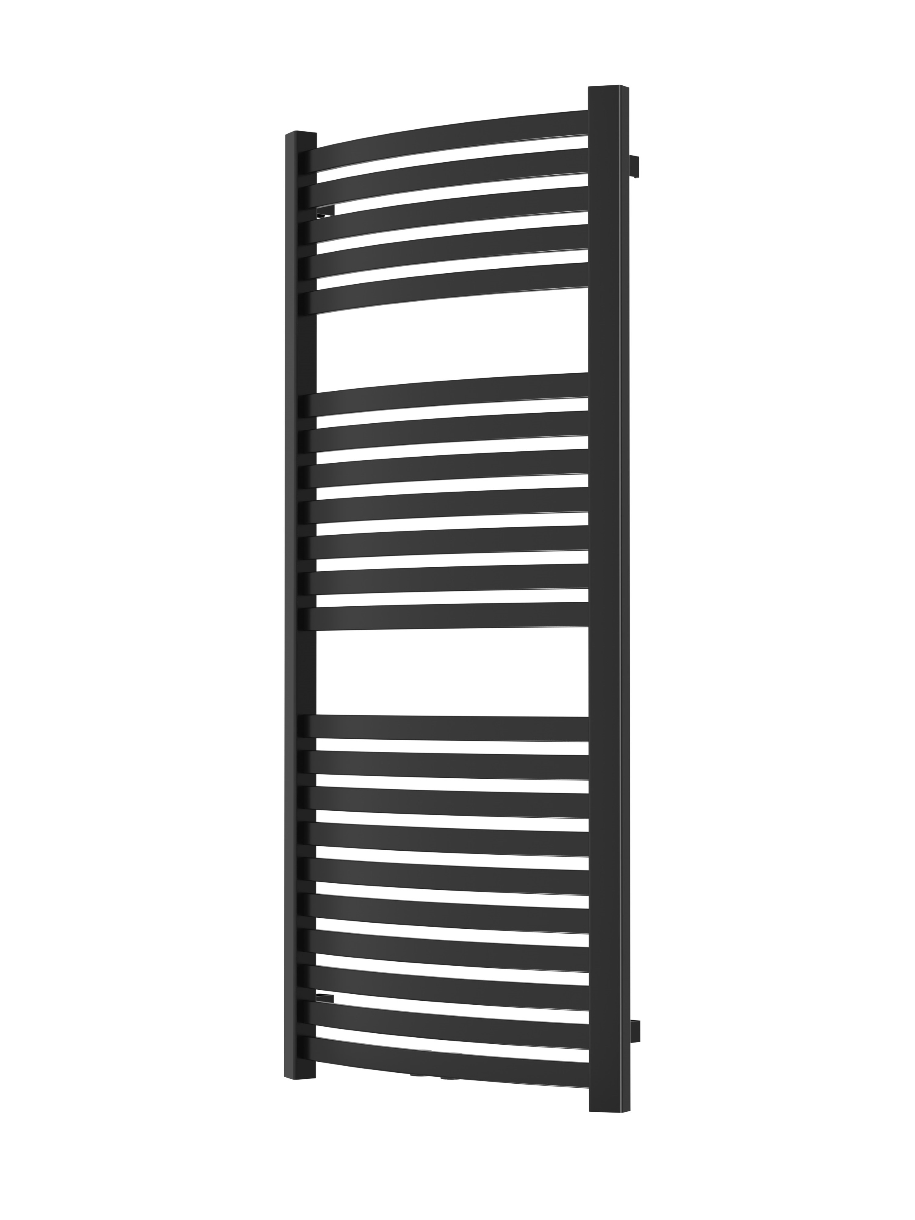 Invena radiador de baño toallero 120x54 cm negro UG-03-120