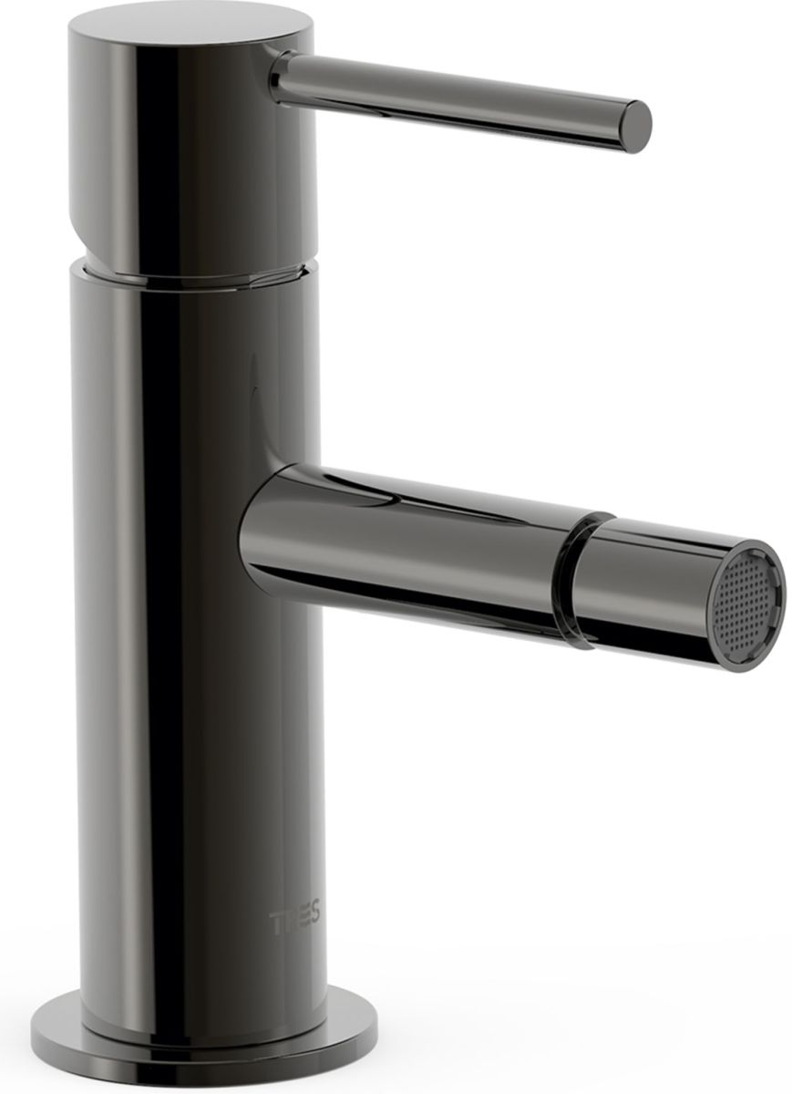 Tres Griferia grifo para bidé de pie negro 06212001KM