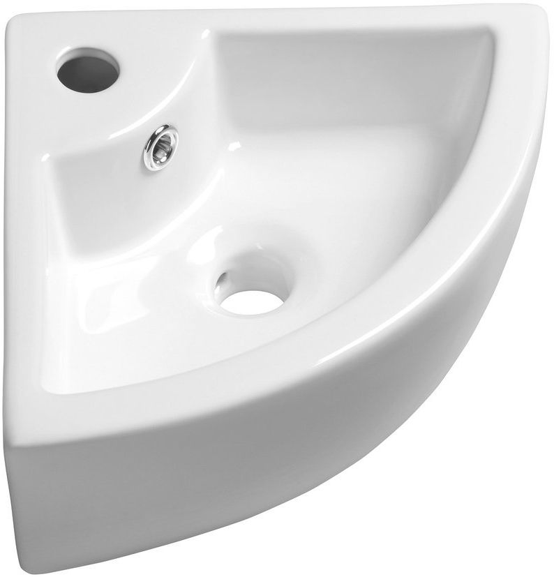 Sapho Gynt lavabo 33x33 cm esquina clásico blanco AR154