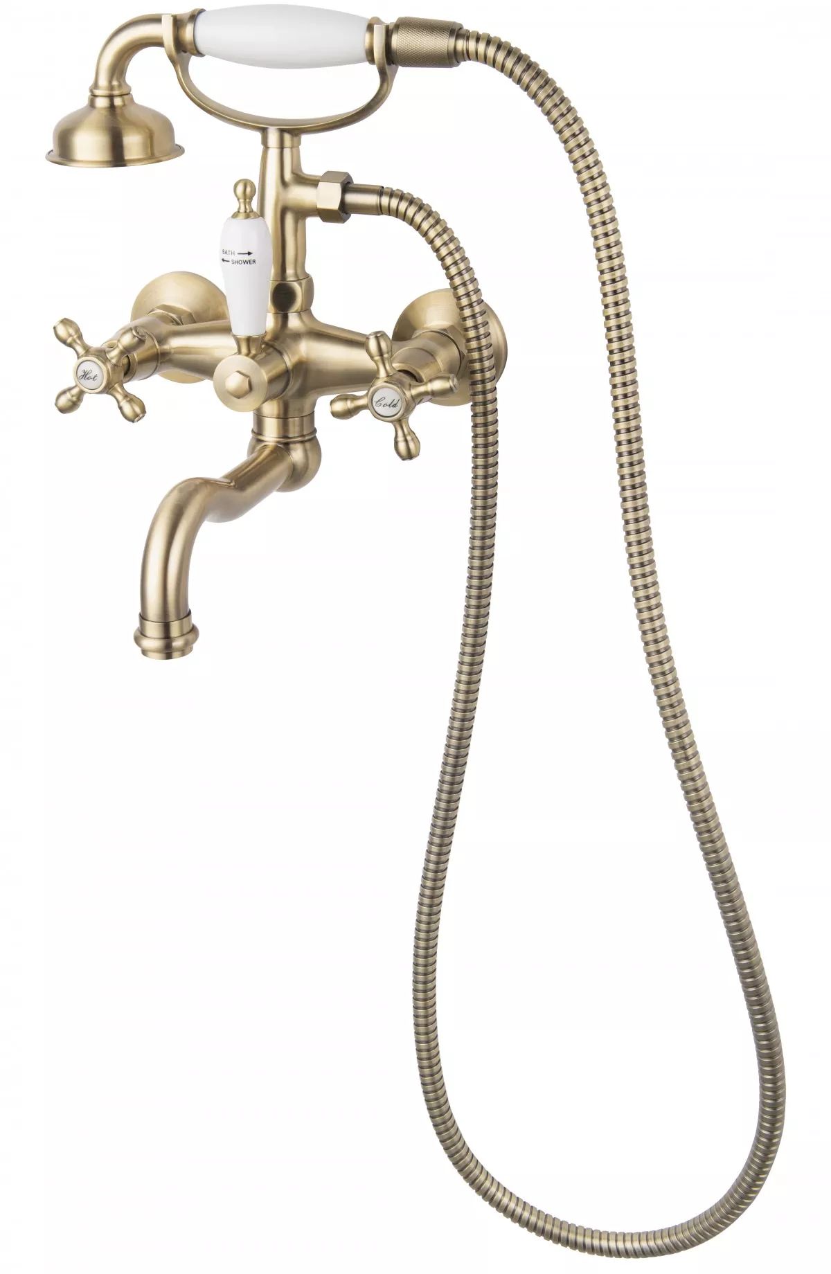 FDesign Lacrima grifo de bañera y ducha a pared || FD1-LRA-11-66