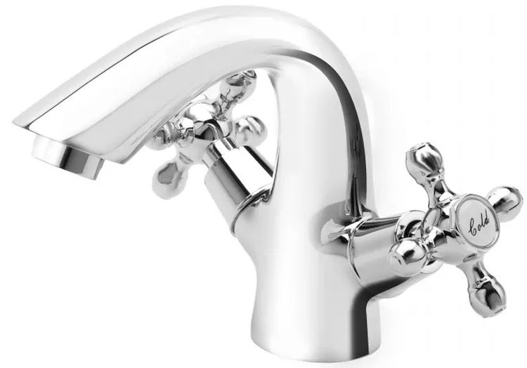 FDesign Lacrima grifo para lavabo de pie cromo FD1-LRA-2-11