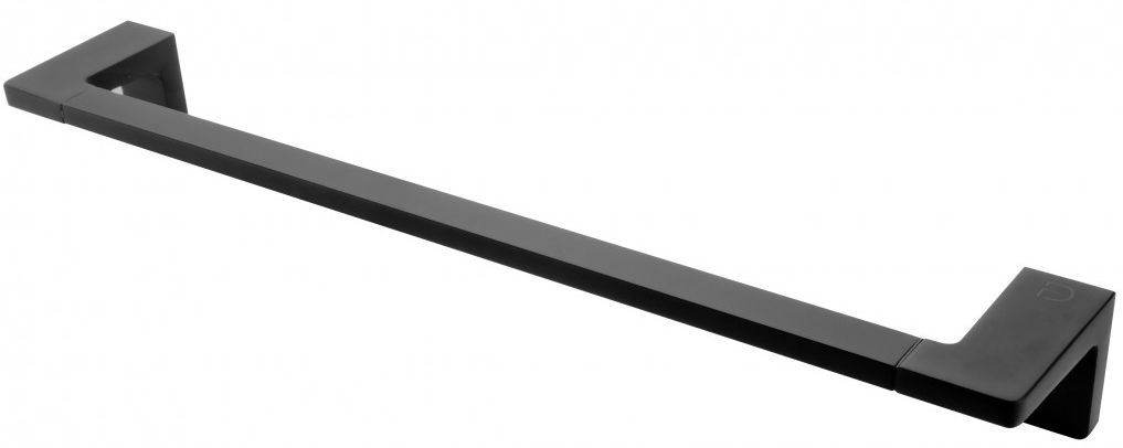 FDesign Piazza barra para toallas negro FD6-PZA-03-22