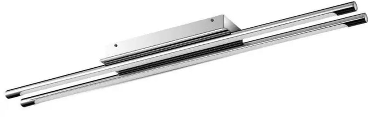 V-TAC lámpara de techo 1x36 W cromo 3893