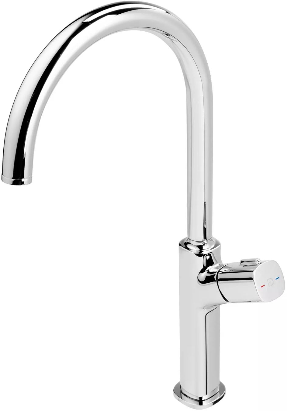 FDesign Meandro grifo de cocina de pie cromo FD1-MDR-4-11