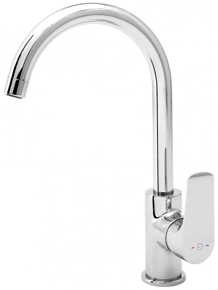 FDesign Notio grifo de cocina de pie cromo FD1-N02-4-11