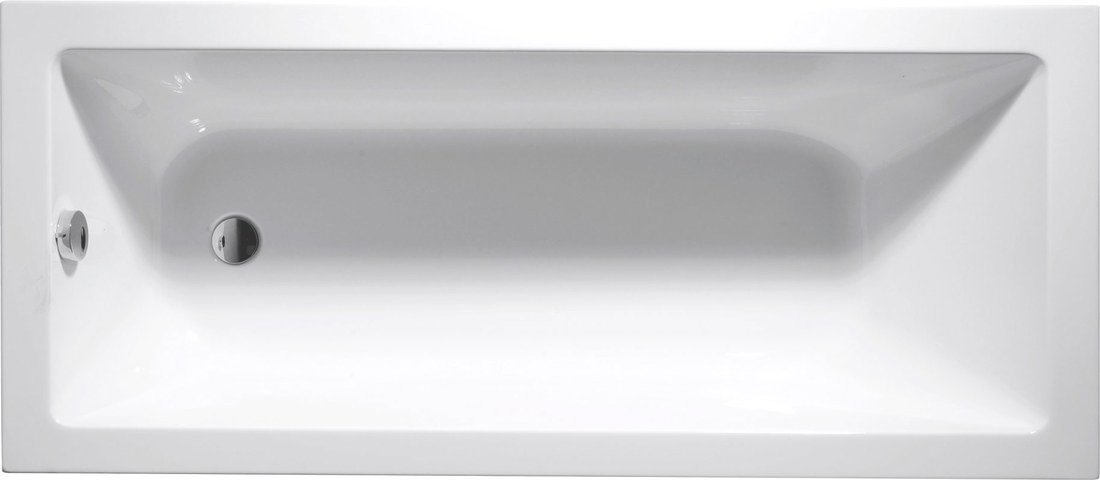 Aqualine Doubrava bañera rectangular 160x70 cm blanco A1670