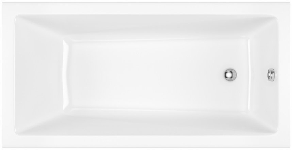 Excellent Wave bañera rectangular 129.5x70 cm blanco WAEX.WAV13WHS