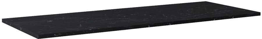 Elita ElitStone encimera sobre armario 141.5x49.4 cm negro RE051401047160