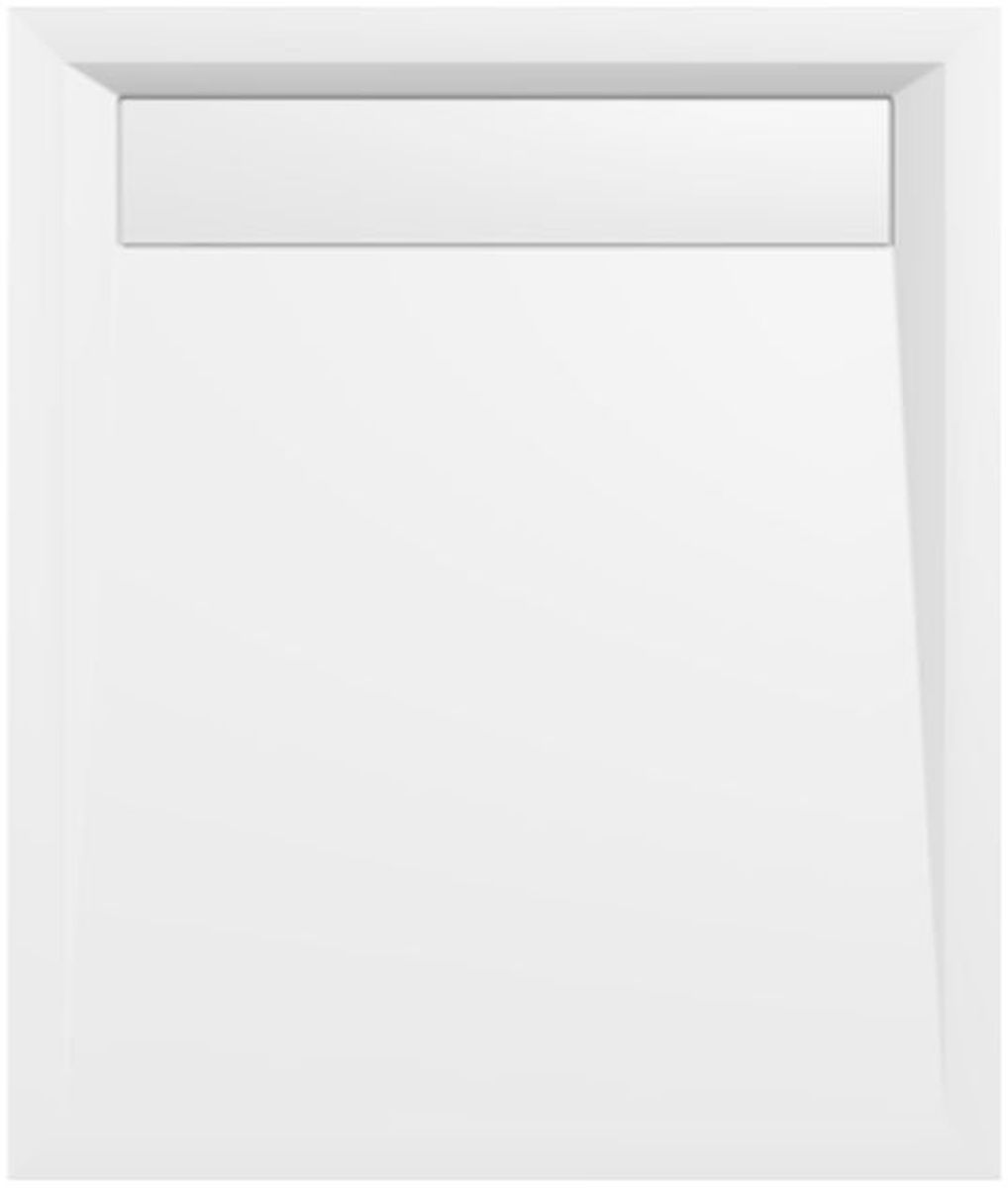 Polysan Varesa plato de ducha rectangular 100x80 cm blanco 71605