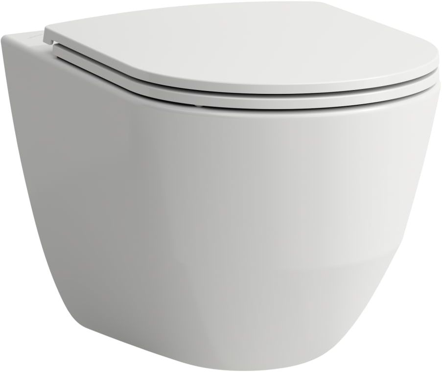 Laufen Pro A miska WC wisząca bez kołnierza biały połysk H8219620000001