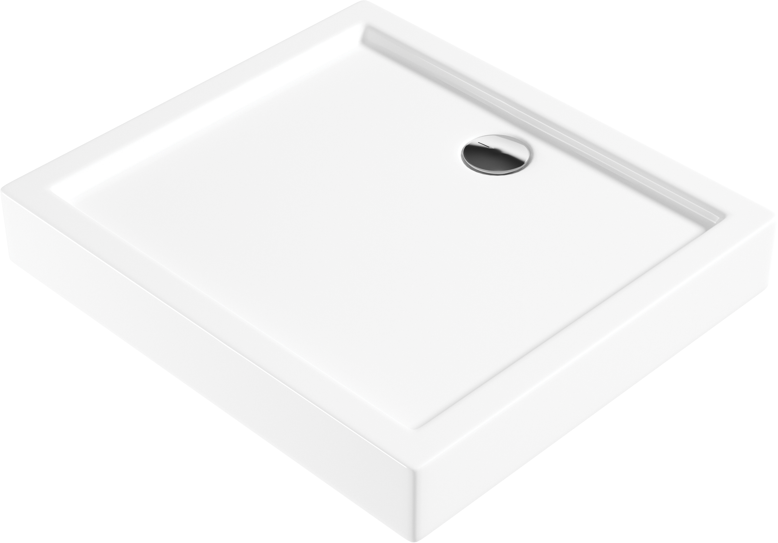 Deante Jasmin plato de ducha rectangular 90x80 cm blanco KGJ_049B