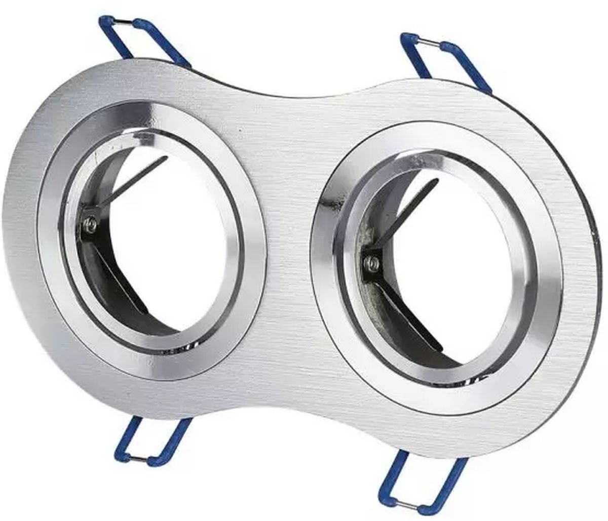 V-TAC lámpara empotrada 2x W aluminio 3602