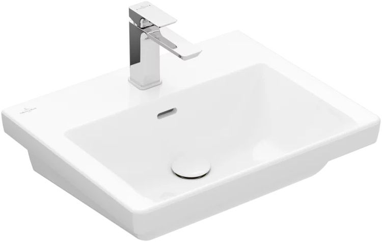 Villeroy & Boch Subway 3.0 lavabo 55x44 cm rectangular clásico blanco 4A7055R1