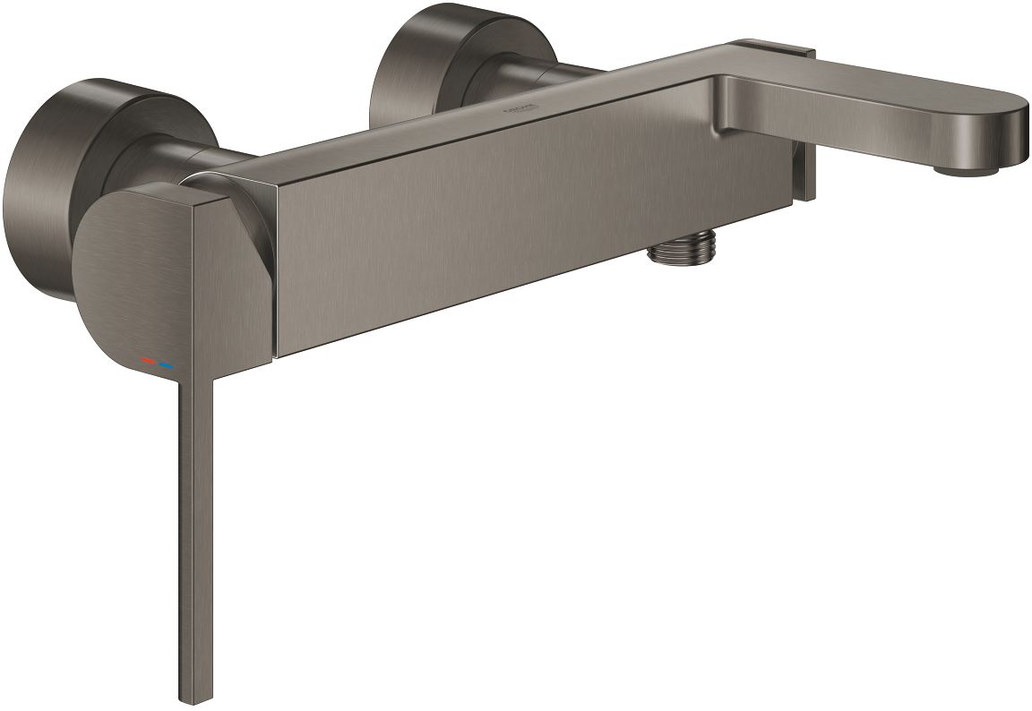 Grohe Plus grifo de bañera y ducha a pared Brushed Hard Graphite 33553AL3
