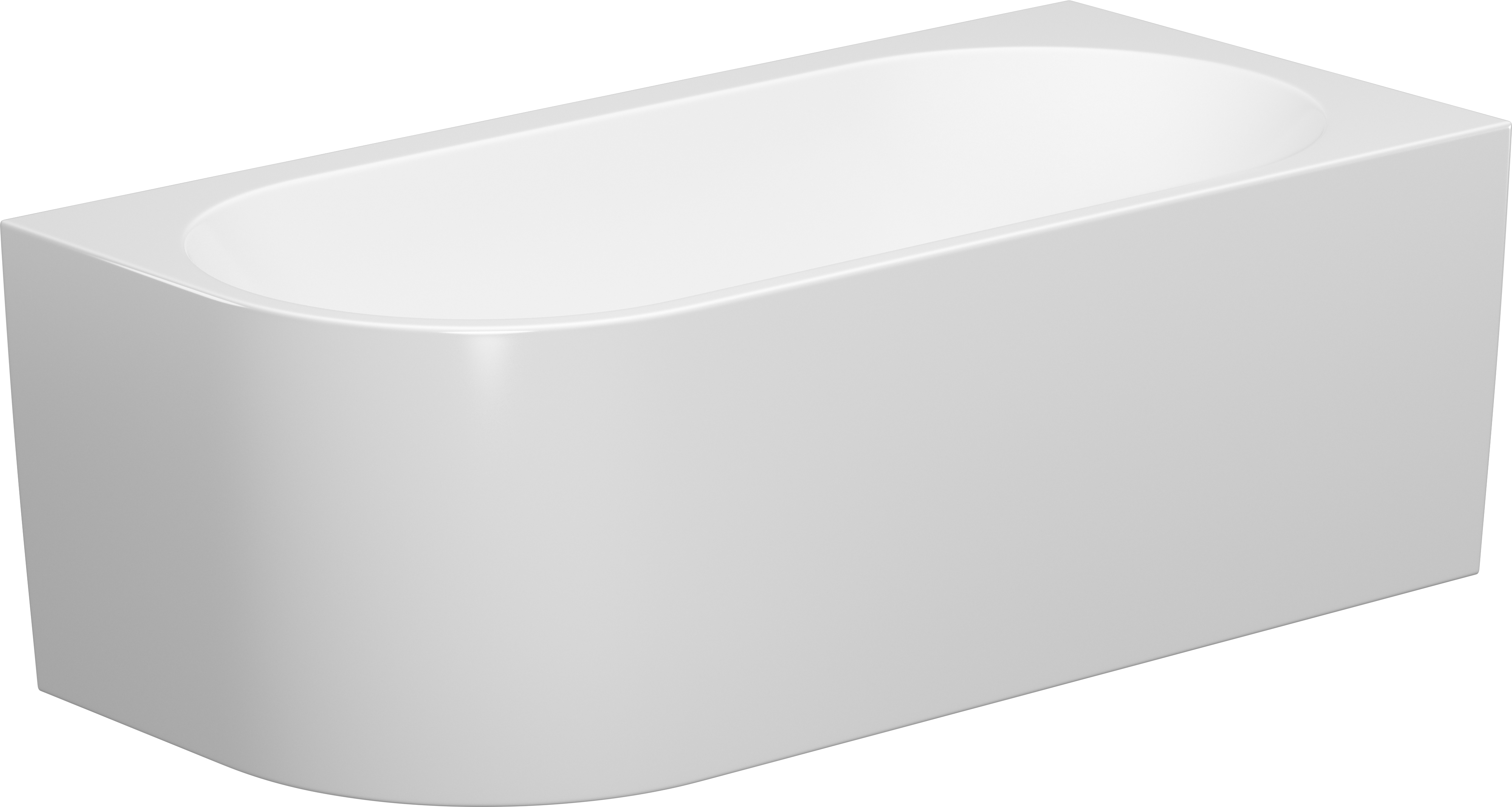 Cersanit Crea bañera exenta 170x82 cm oval blanco S301-330