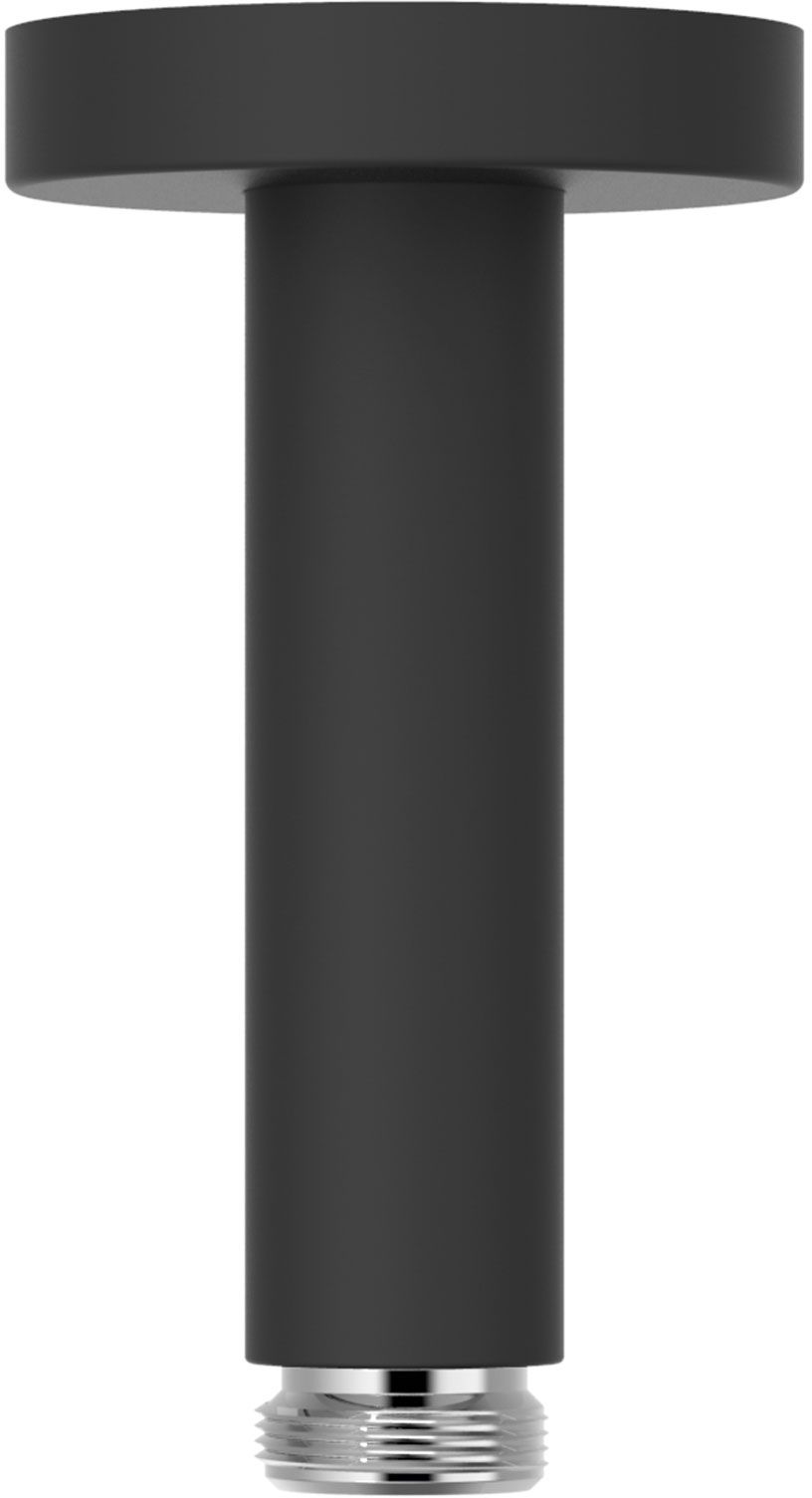 Tres Griferia brazo de ducha para techo negro 13452102NM