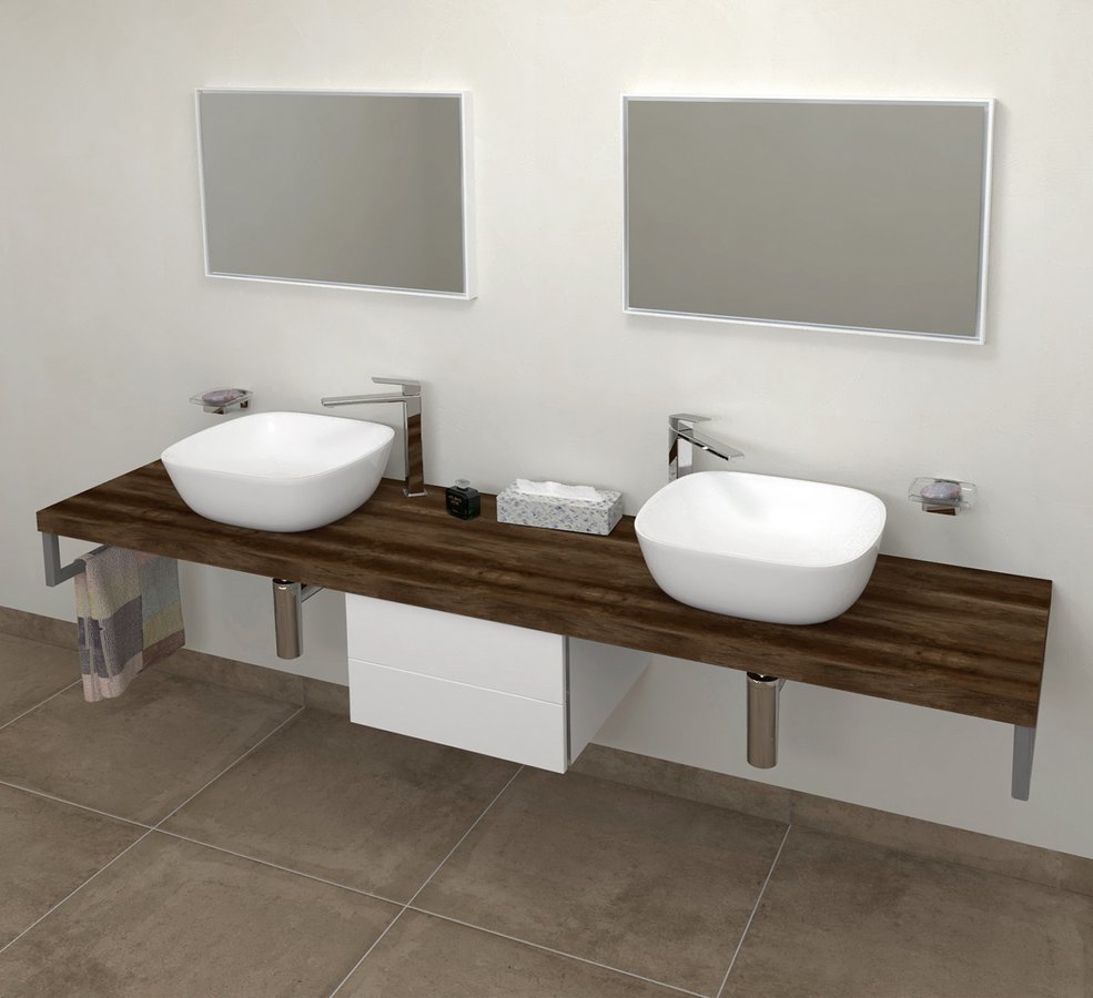 Sapho Avice encimera 220x49.5 cm roble AV2211