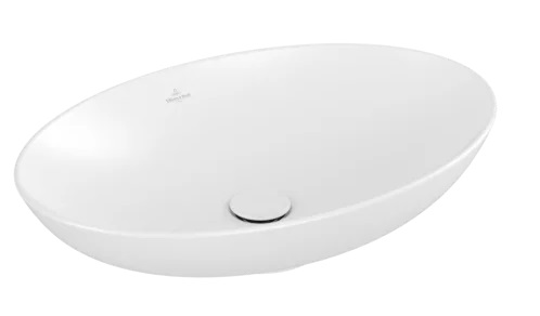 Villeroy & Boch Loop & Friends lavabo 62x42 cm oval sobre encimera blanco 4A4800RW