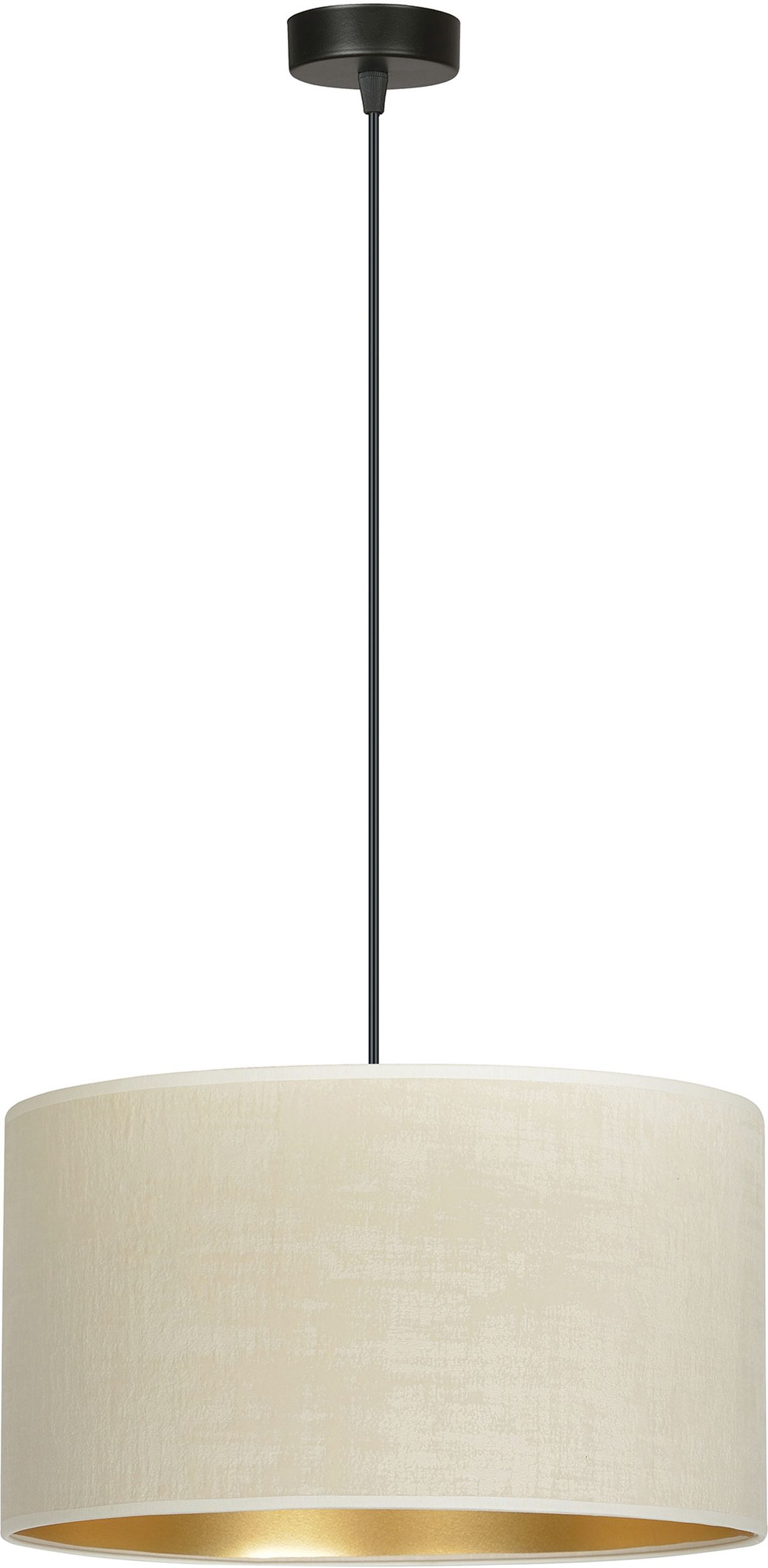 Emibig Hilde lámpara colgante 1x15 W blanco-negro-oro 1052/1
