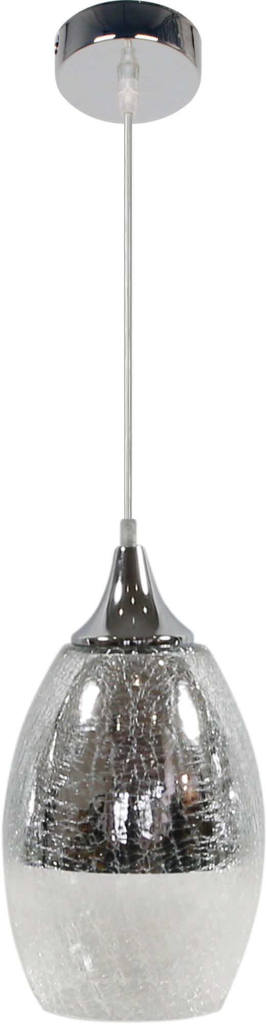 Candellux Celia lámpara colgante 1x60 W plata 31-51561