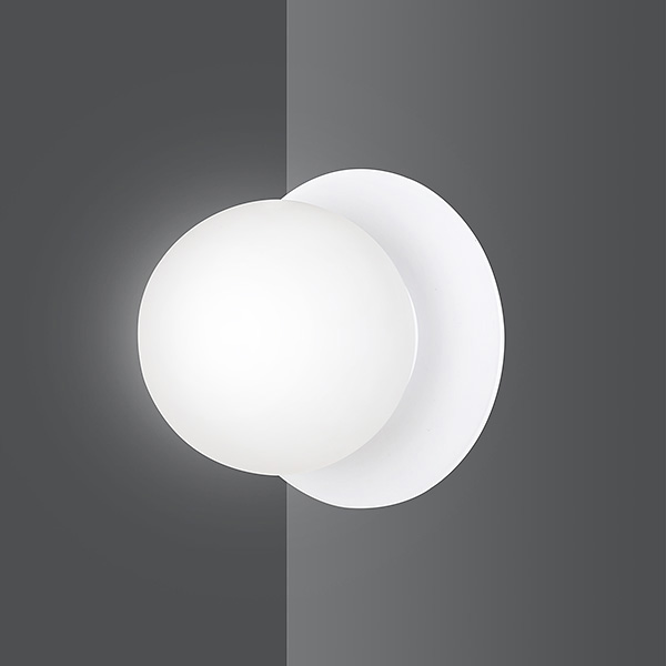 Emibig Minerva lámpara de pared 1x10 W blanco 613/K1