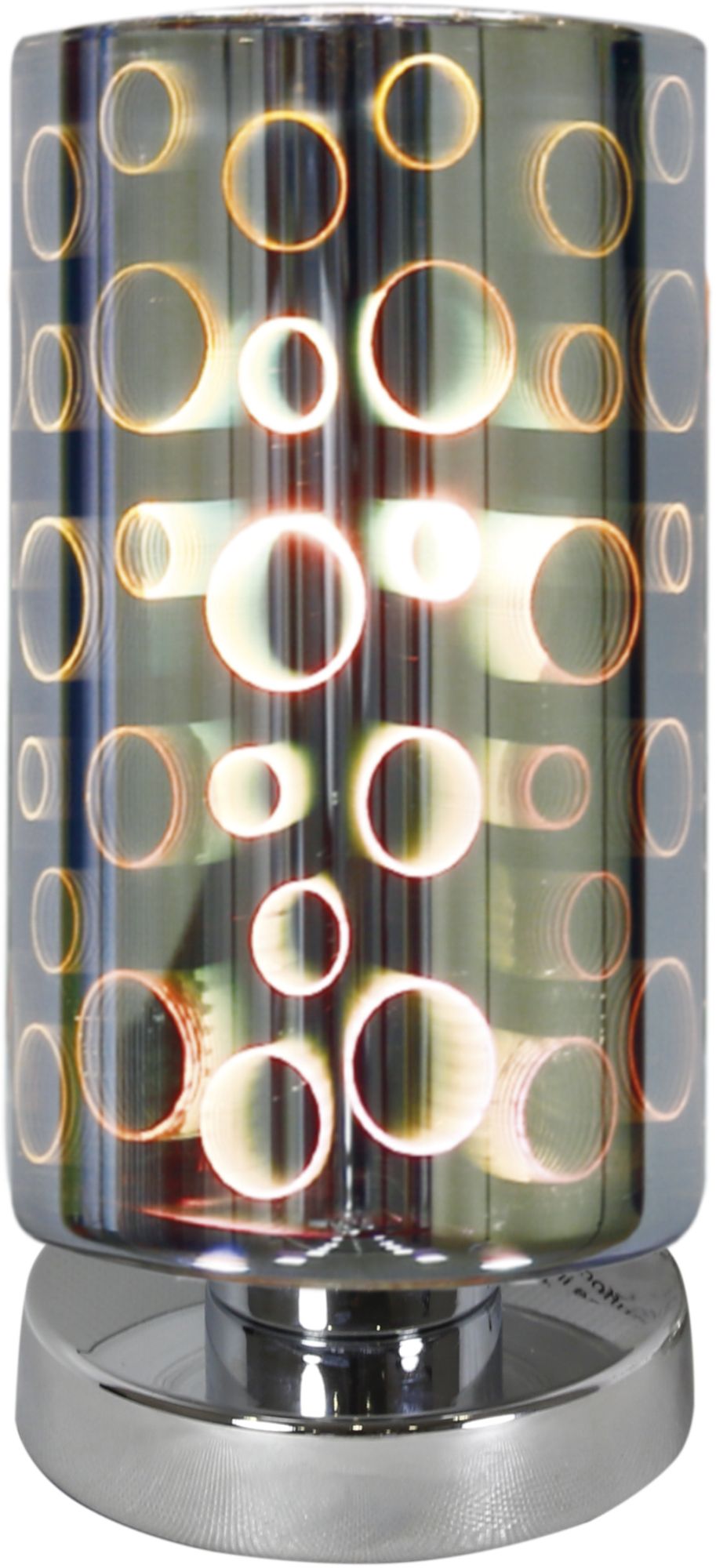 Candellux Nocturno lámpara de sobremesa 1x60 W cromo-multicolor 41-61454