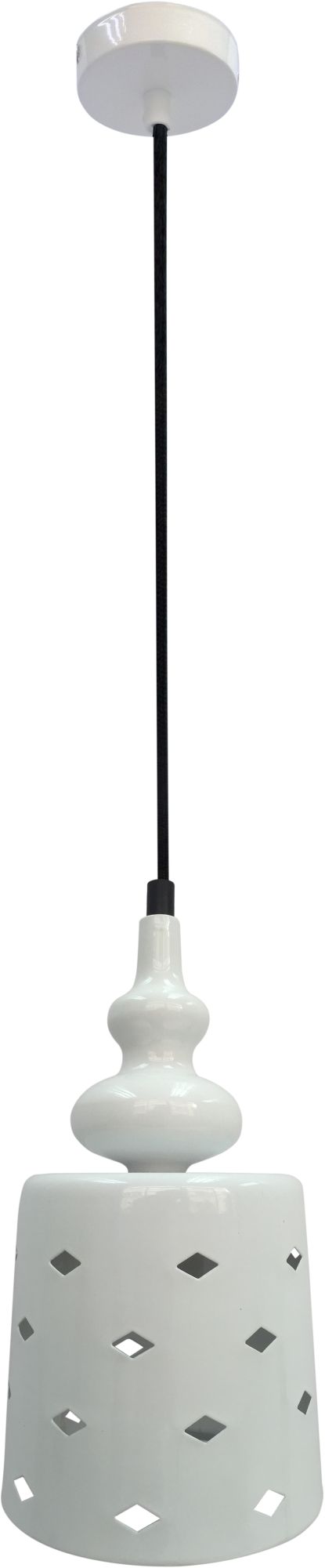 Candellux Hamp lámpara colgante 1x60 W blanco 31-51905