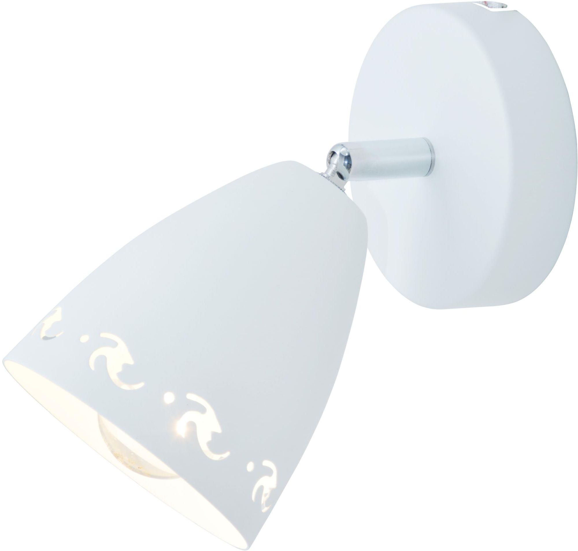 Candellux Coty lámpara de pared 1x40 W blanco 91-67111