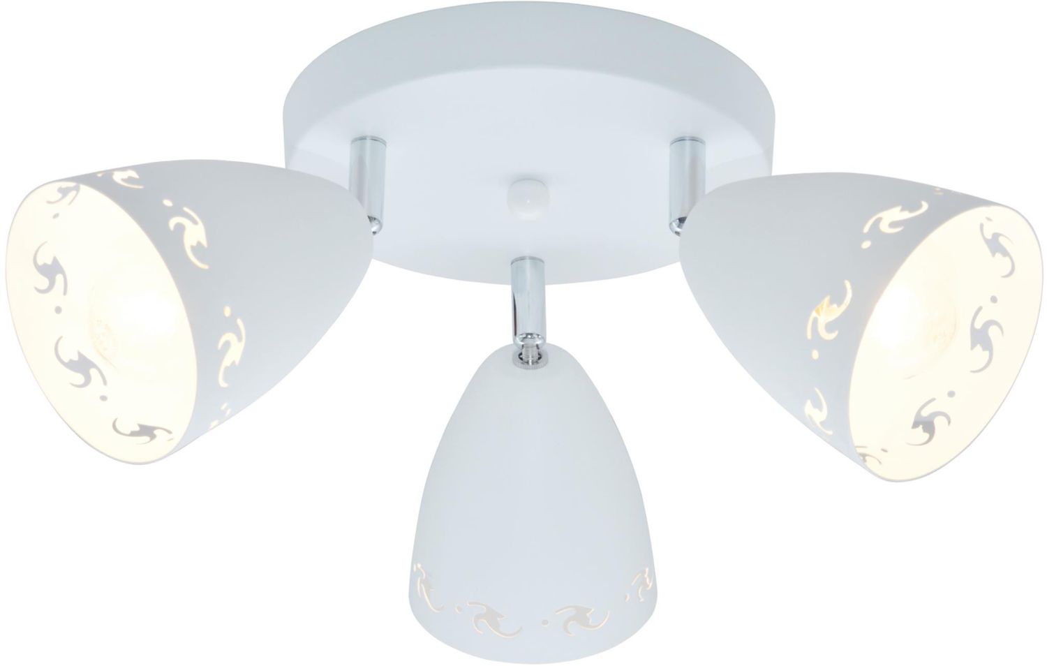 Candellux Coty lámpara de techo 3x40 W blanco 98-67135