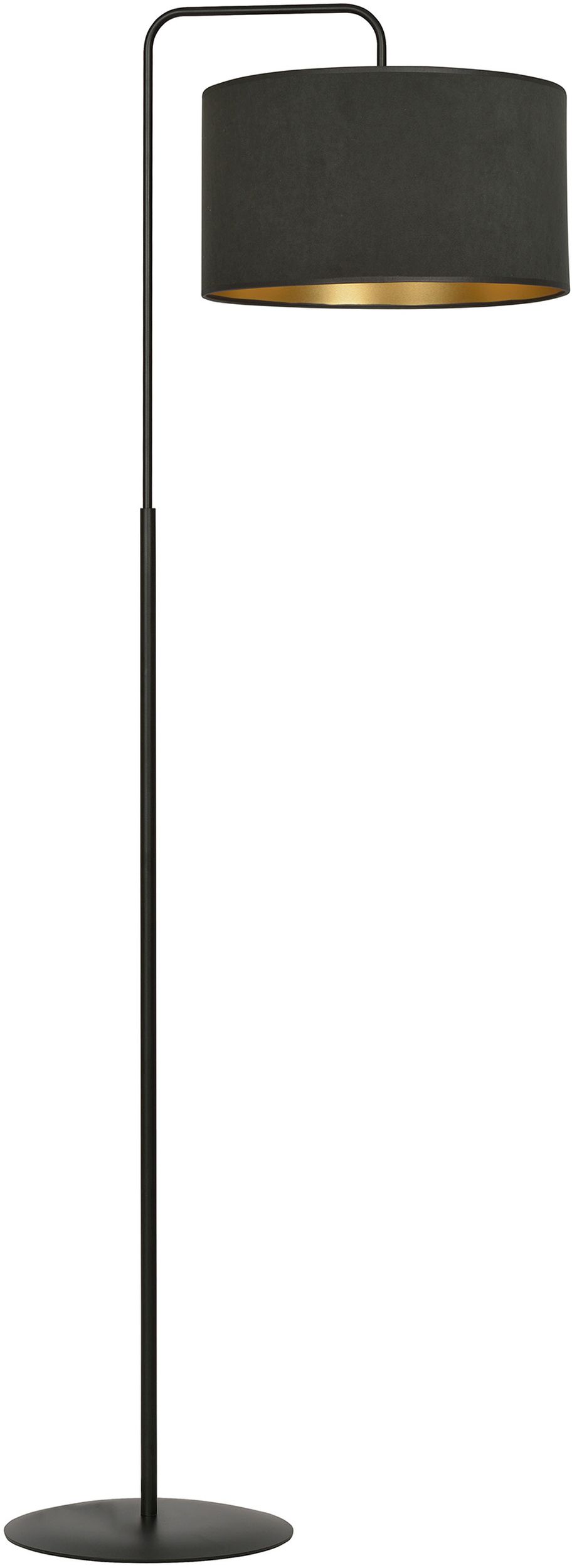 Emibig Hilde lámpara de pie 1x15 W negro-oro 1054/LP1