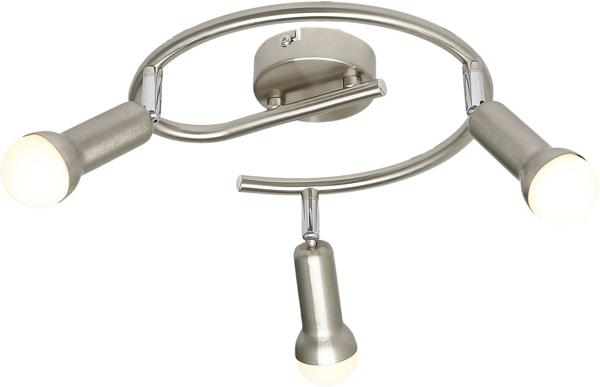 Candellux Arc lámpara de techo 3x40 W níquel 98-63304