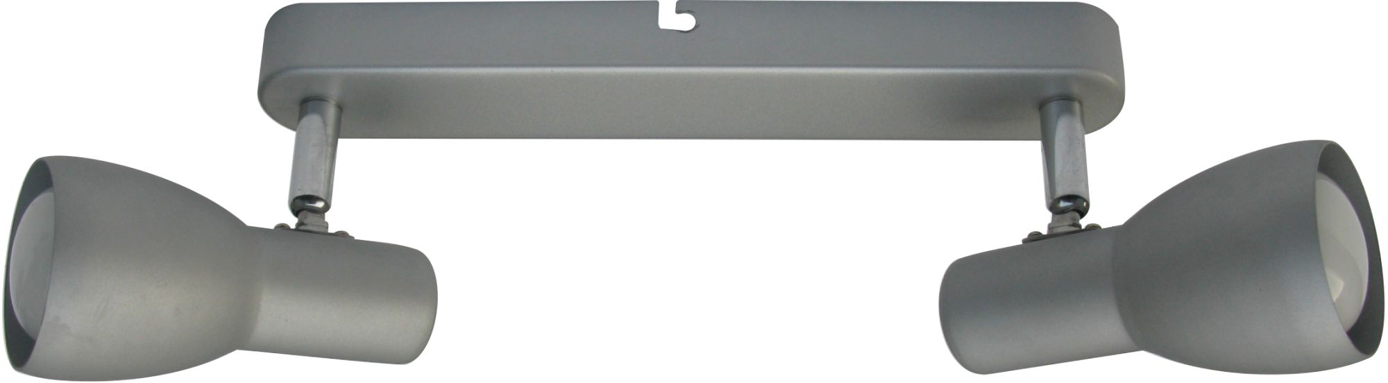 Candellux Picardo lámpara de techo 2x40 W gris 92-44211