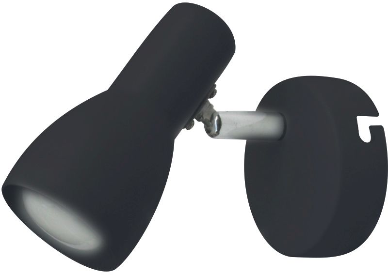 Candellux Picardo lámpara de pared 1x40 W negro 91-50618