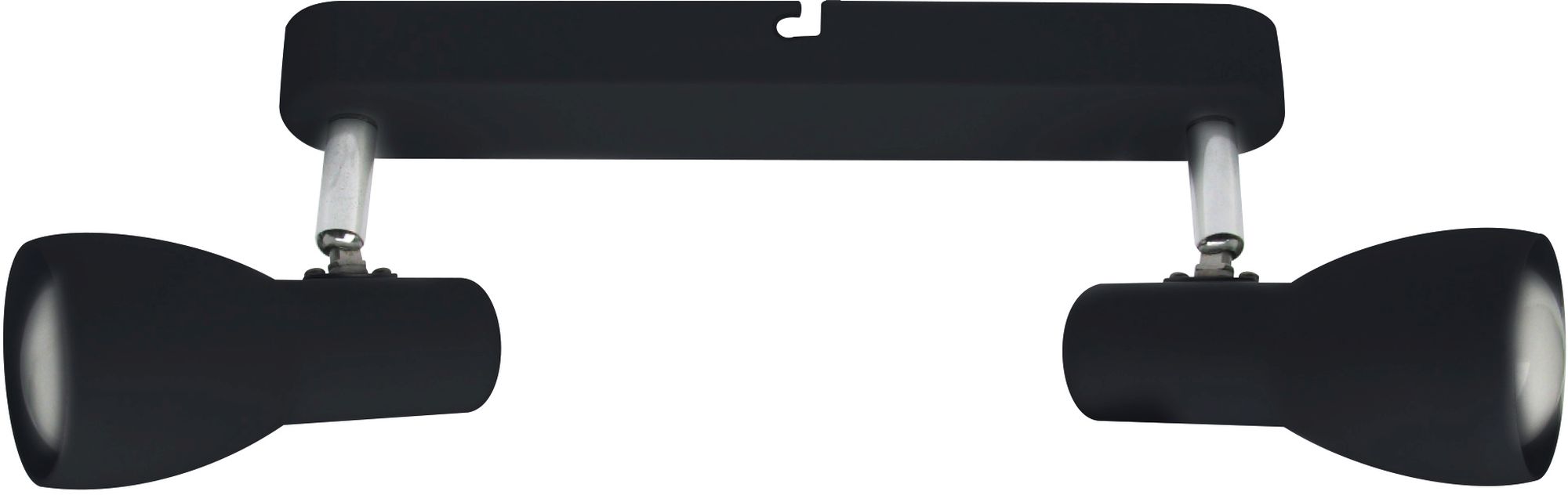 Candellux Picardo lámpara de techo 1x40 W negro 92-50717