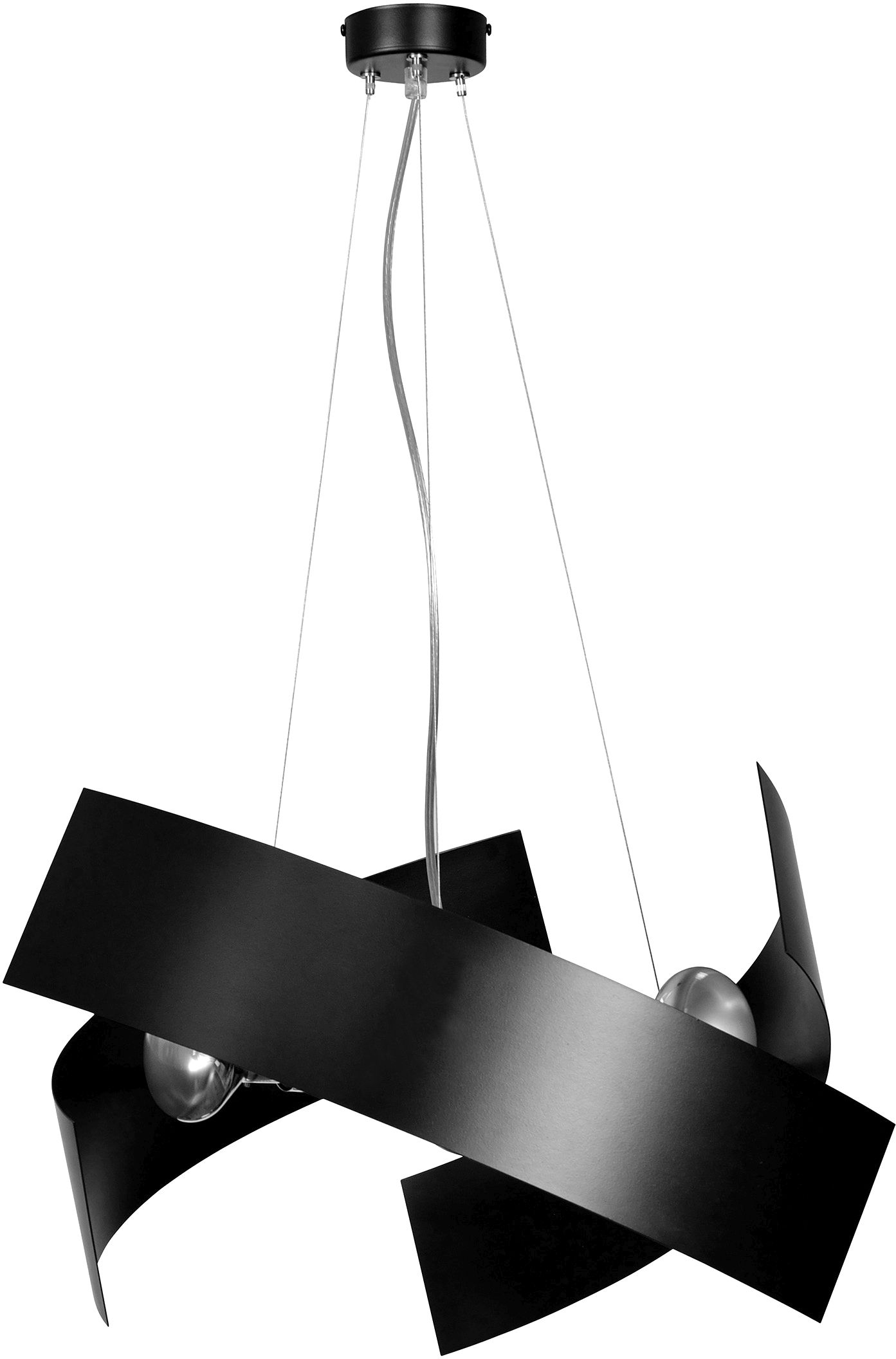 Emibig Modo lámpara colgante 3x15 W negro 585/2