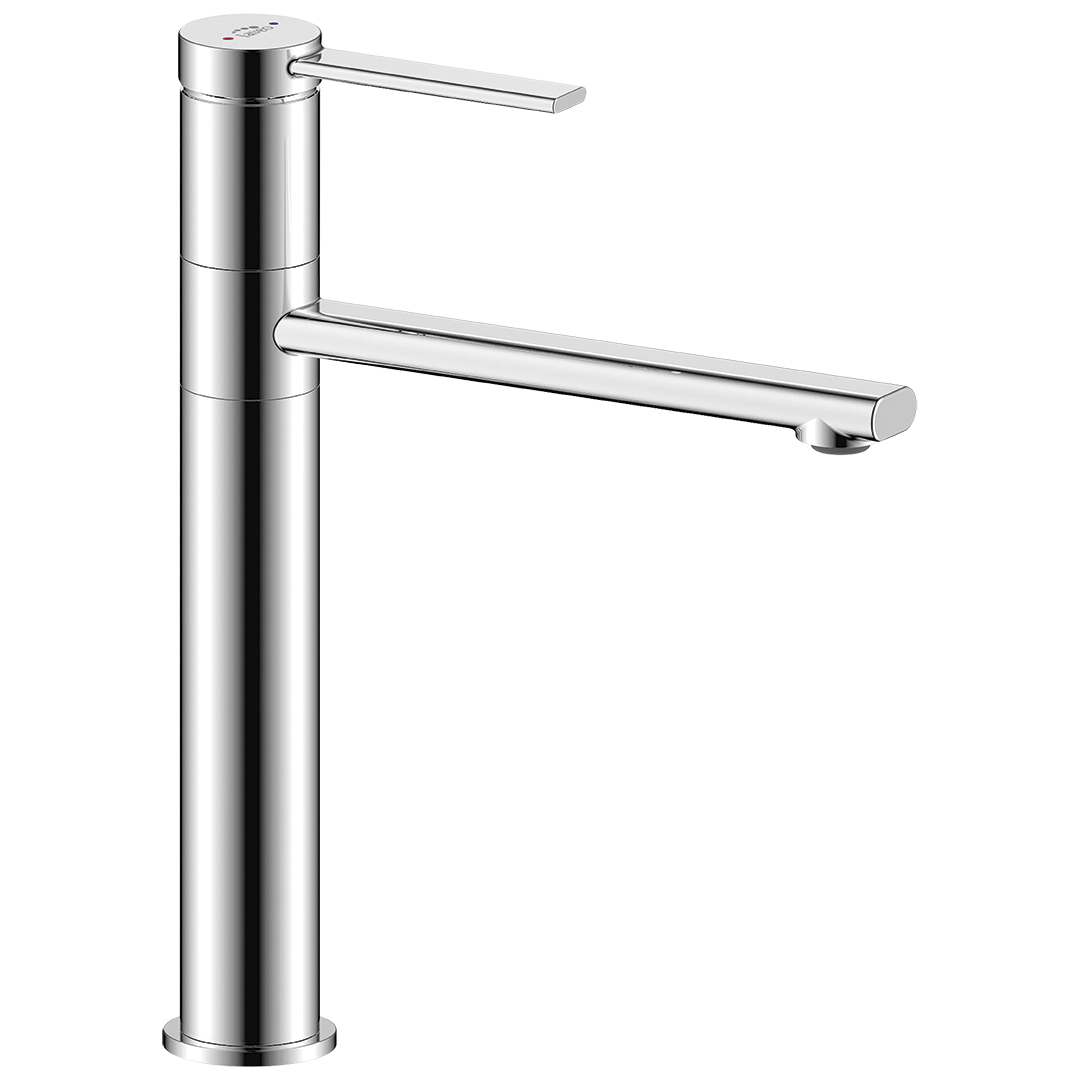 Laveo Pinar grifo para lavabo de pie cromo BAW02ND