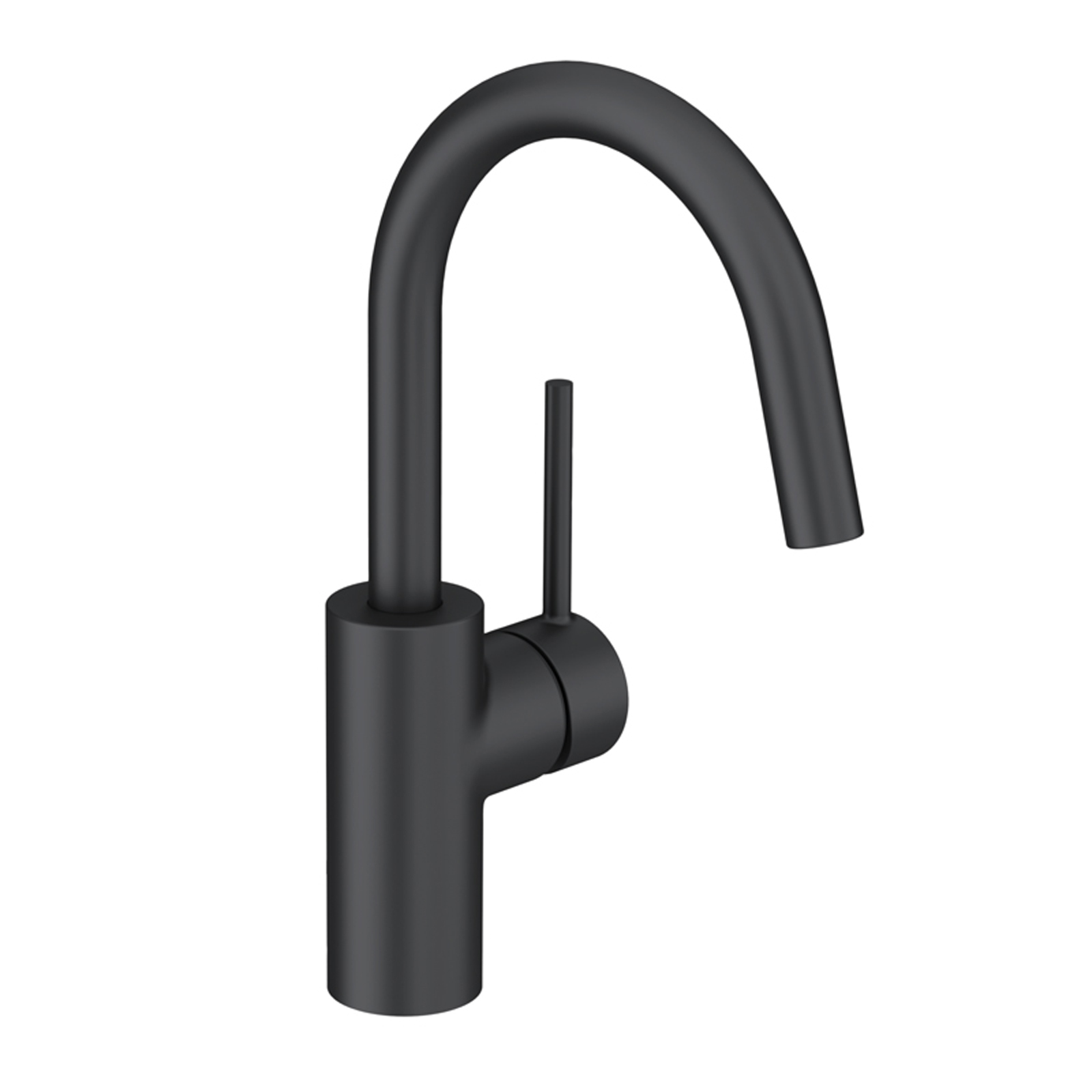 Kludi Bozz grifo para lavabo de pie negro 380283976