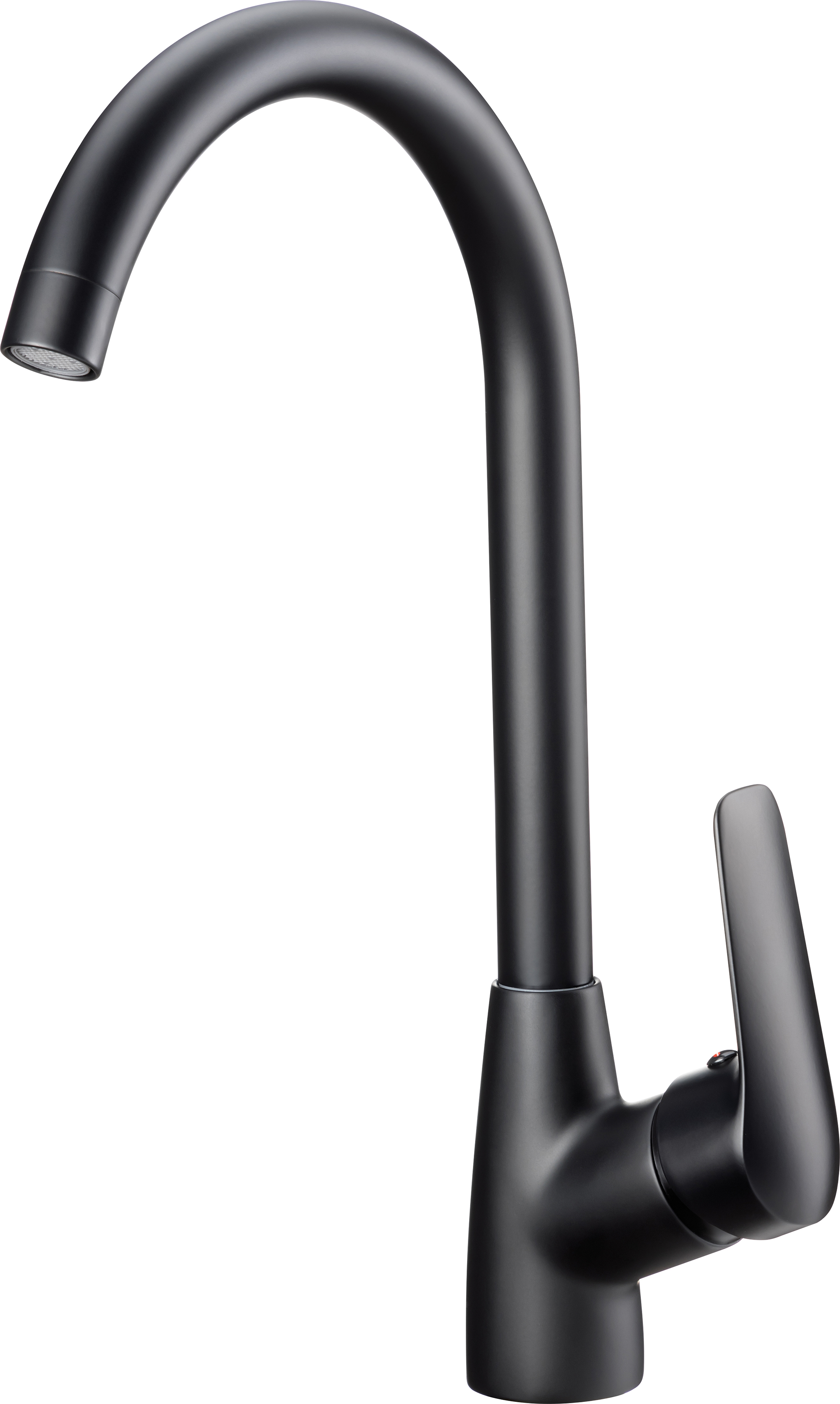 Deante Neo Boro grifo de cocina de pie negro BMON62M