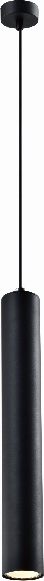 Candellux Tubo lámpara colgante 1x25 W negro 31-78551