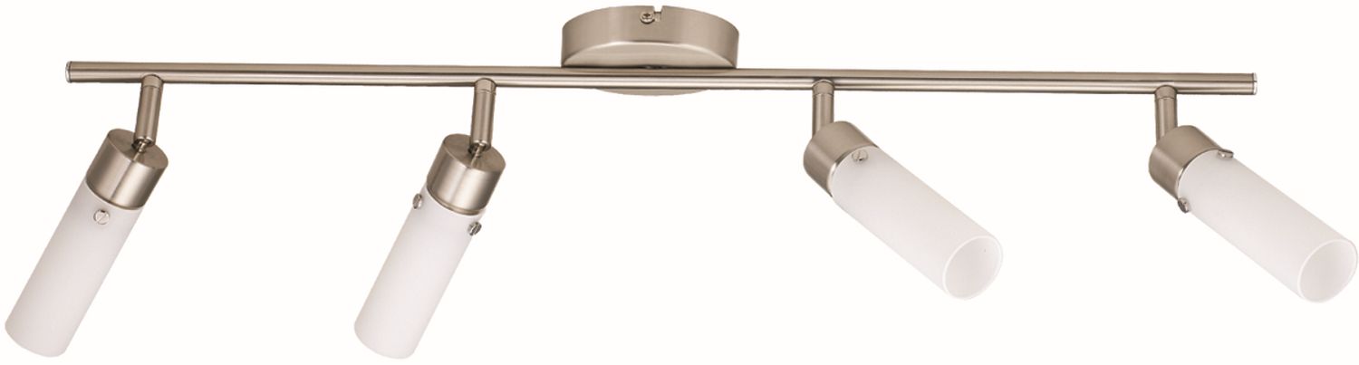 Candellux Concordia lámpara de techo 4x9 W blanco-níquel 94-14262