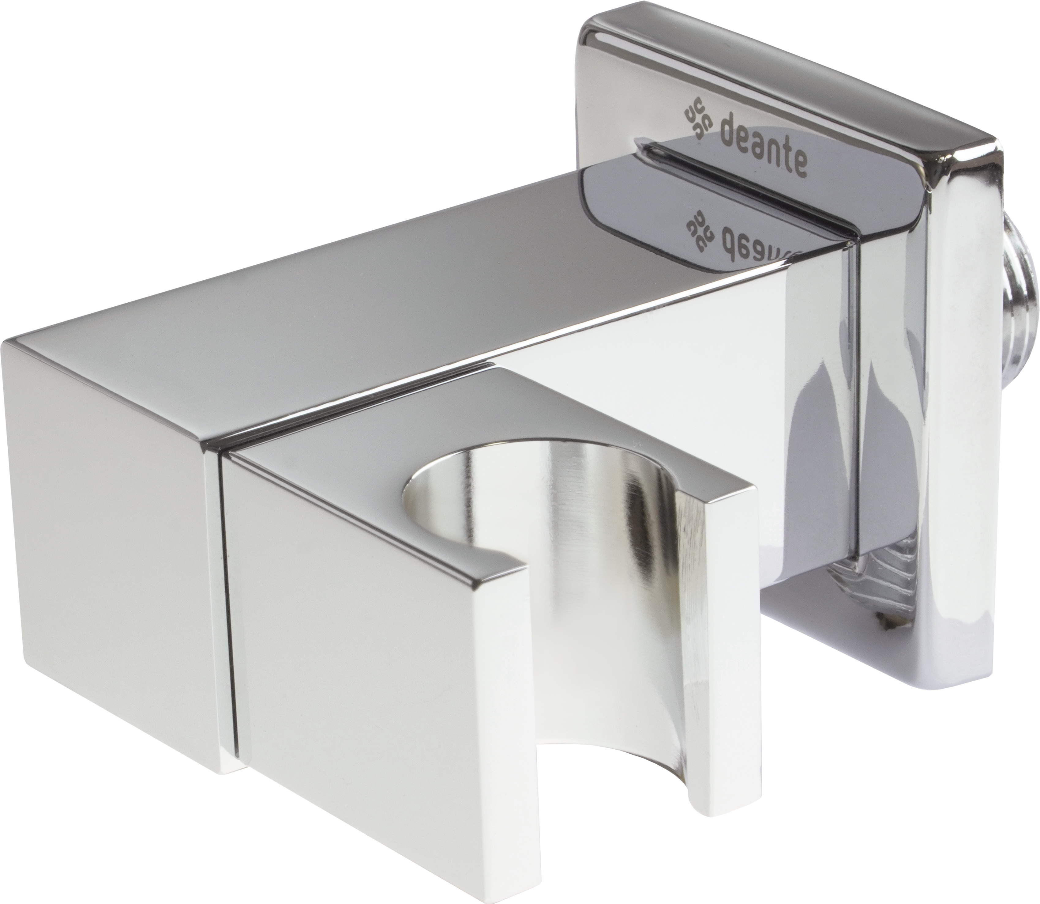 Deante Cascada conector angular con soporte cromo NAC_058K