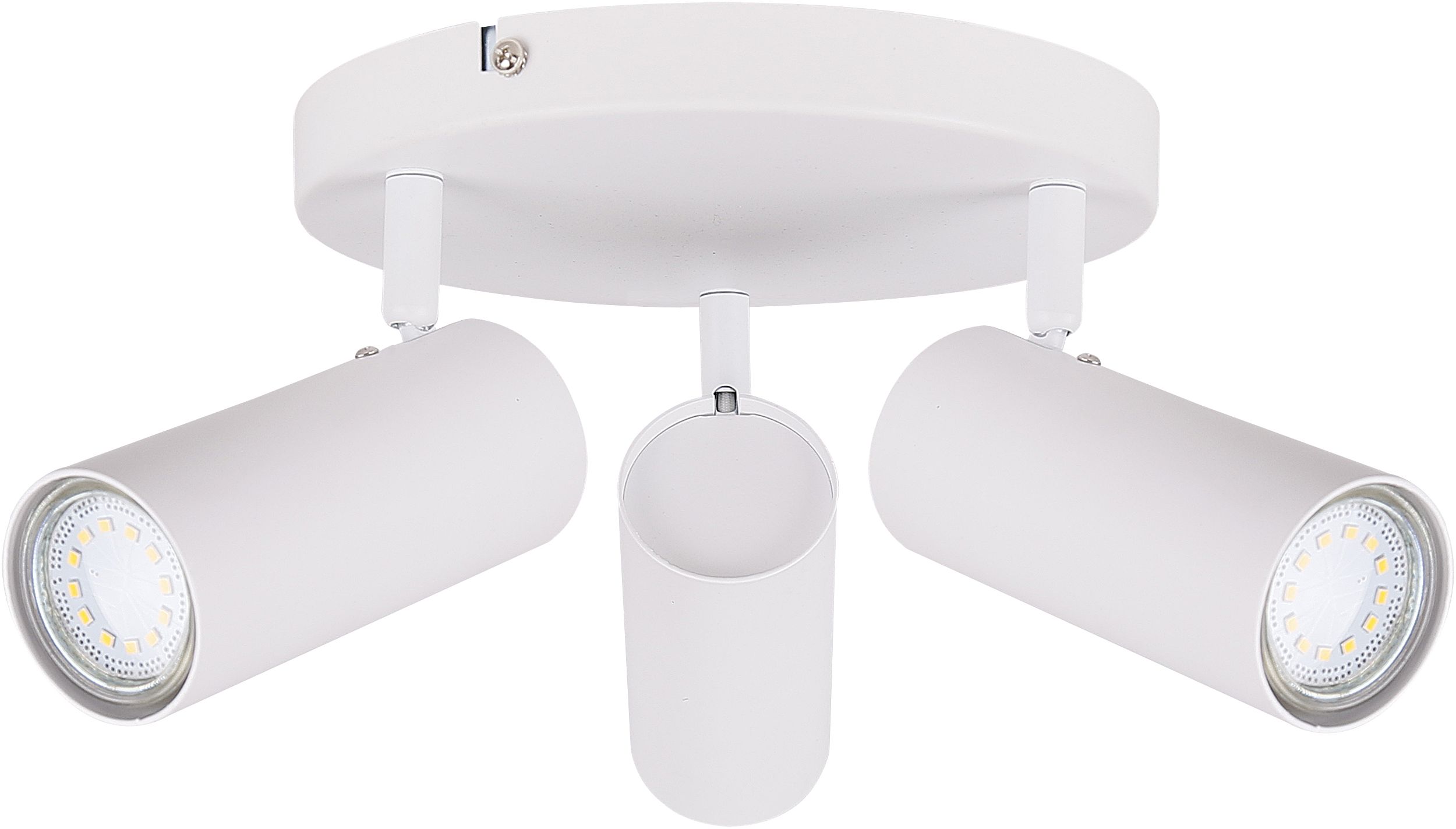Candellux Colly lámpara de techo 3x15 W blanco 98-01627