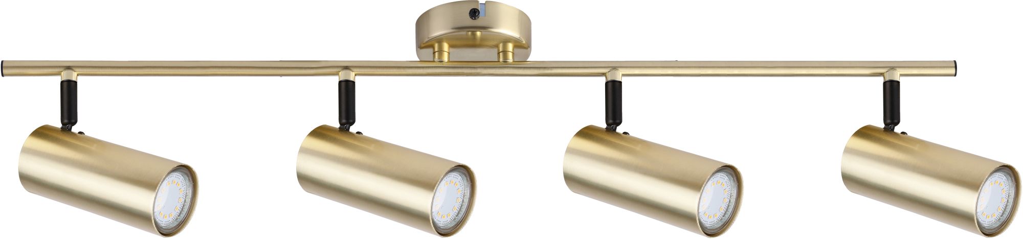 Candellux Colly lámpara de techo 4x15 W latón 94-01740