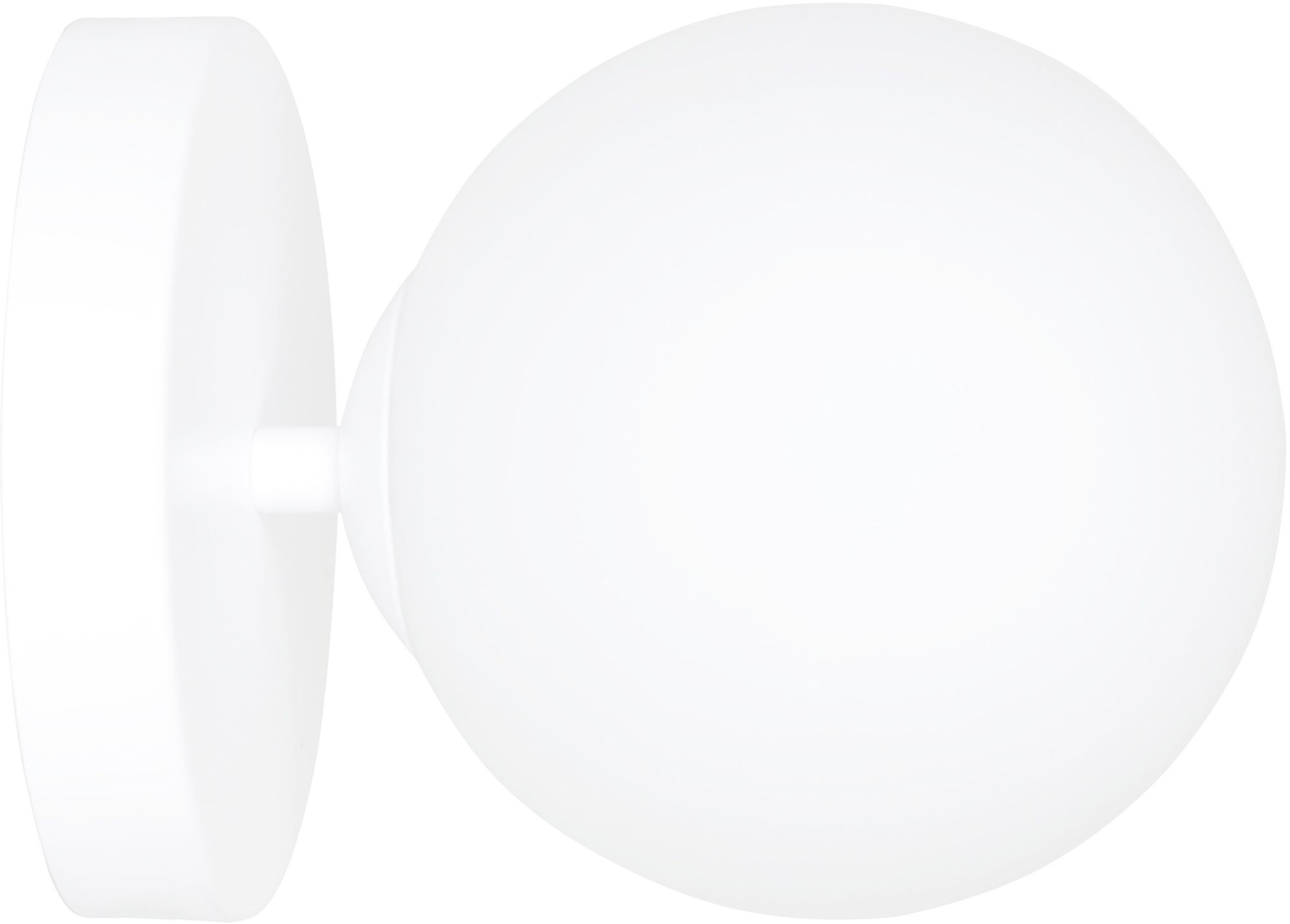 Emibig Bior lámpara de pared 1x10 W blanco 1021/K1