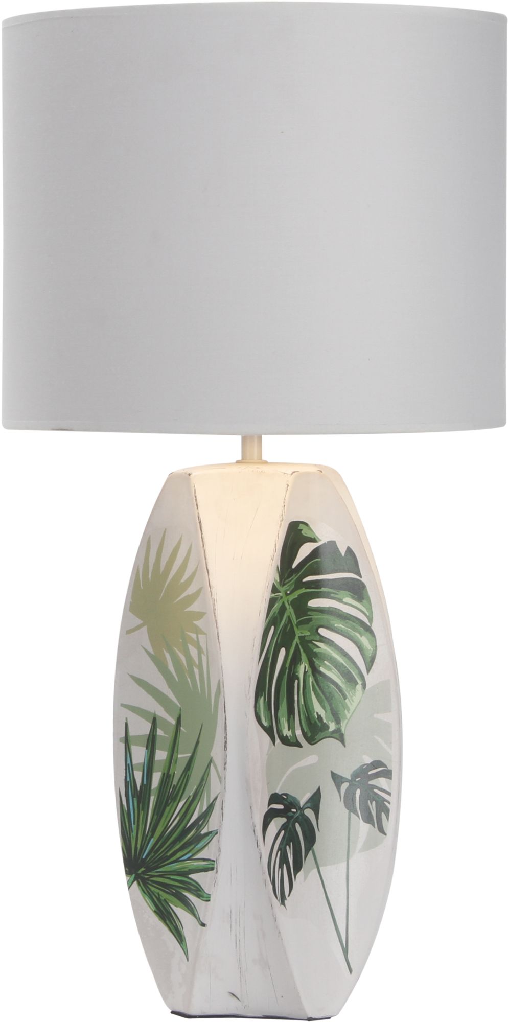 Candellux Palma lámpara de sobremesa 1x60 W blanco-verde 41-79978