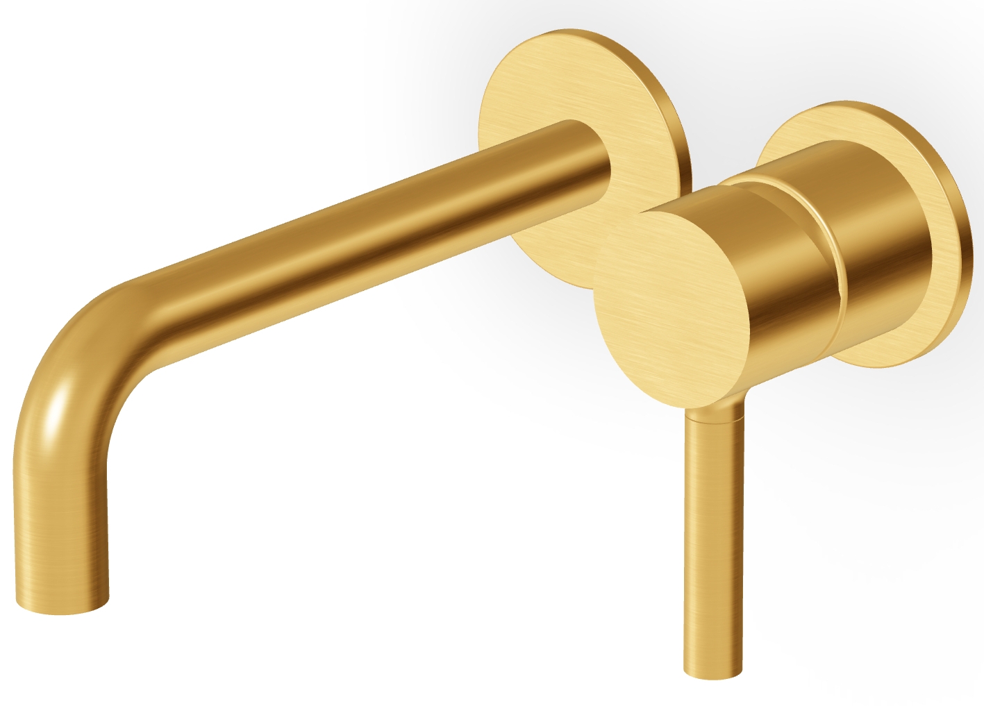 Zucchetti Pan grifo para lavabo empotrado oro ZP6030.C41