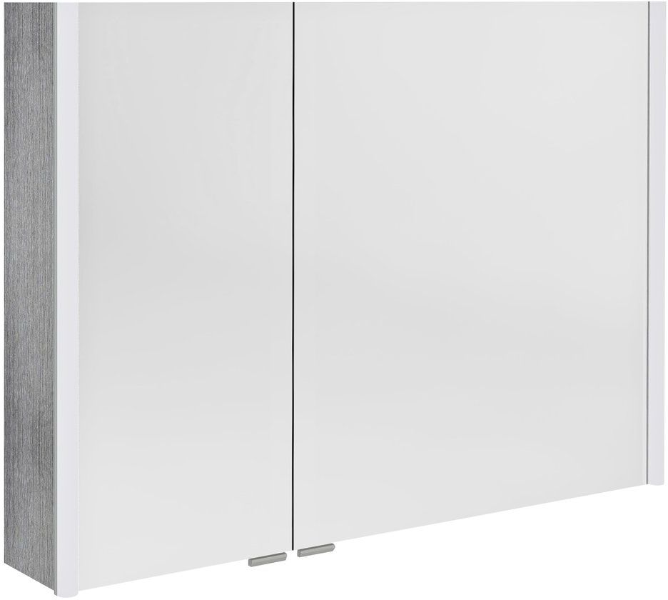Sapho Alix armario 96x17.5x70 cm con espejo gris-roble AX196-0011